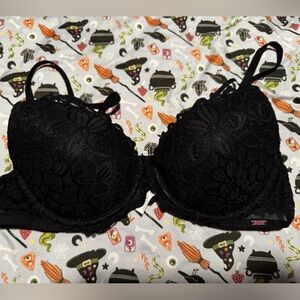 VS PINK Elegant Black Lace Bra